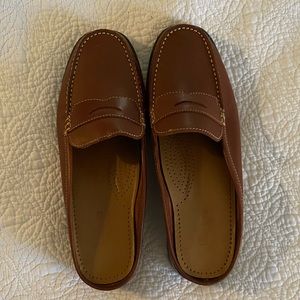 Bass Weejuns Women’s 10 Mules Penny Loafers -Nice!